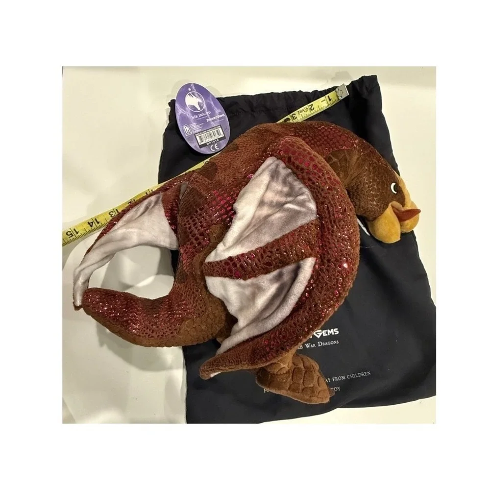 Rare‎ War Dragons Dodo Dragon Plush Pocket Gems Pocket Gems 2018 With Bag NEW